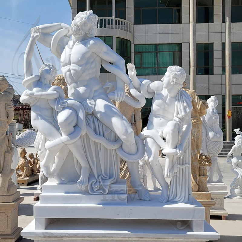 sculpture of Laocoon and his sons