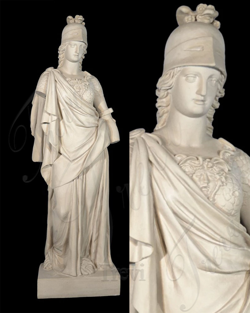 Antique Life size Athena Marble Statue for Garden Decoration MOKK-537