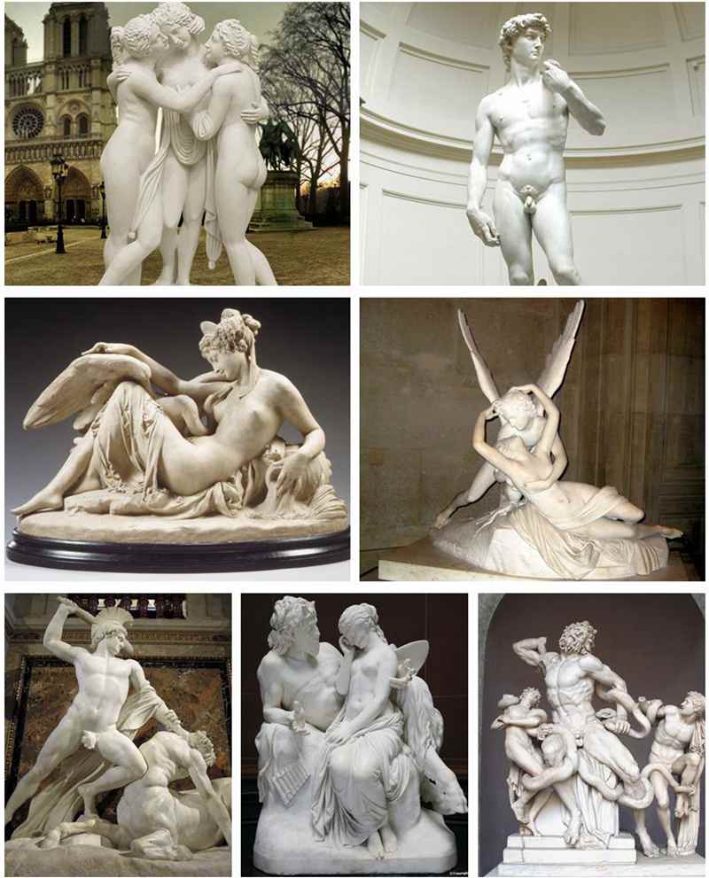 Famous Marble Sculpture Replica