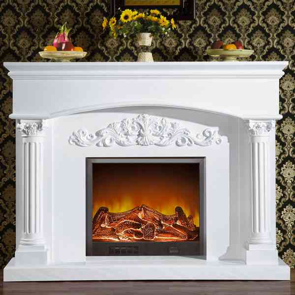 Where to Buy White Marble Fireplace Mantel from Factory