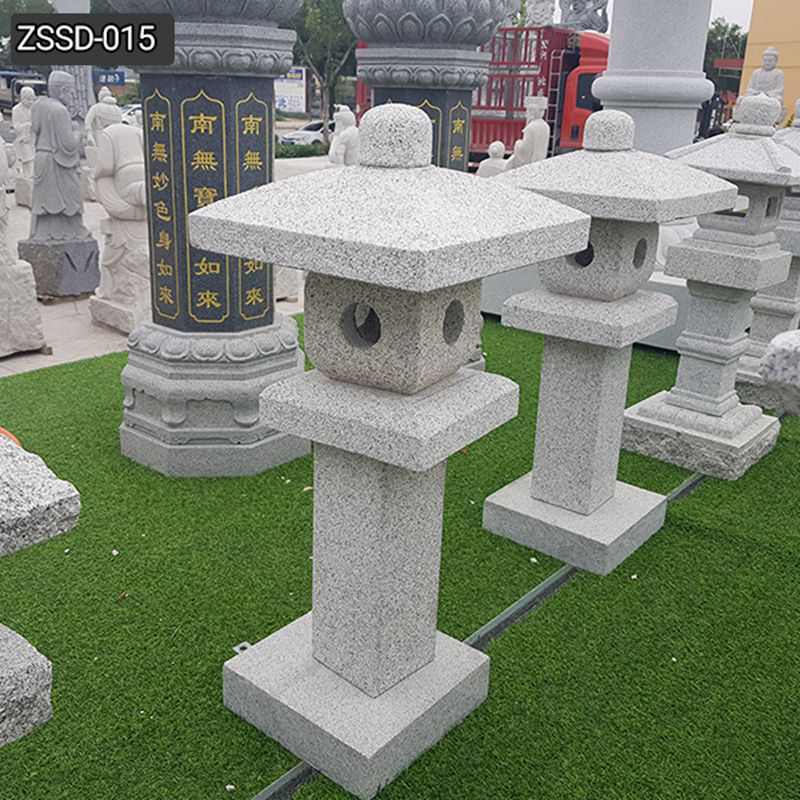 Custom Outdoor Japanese Stone Lamp for Sale