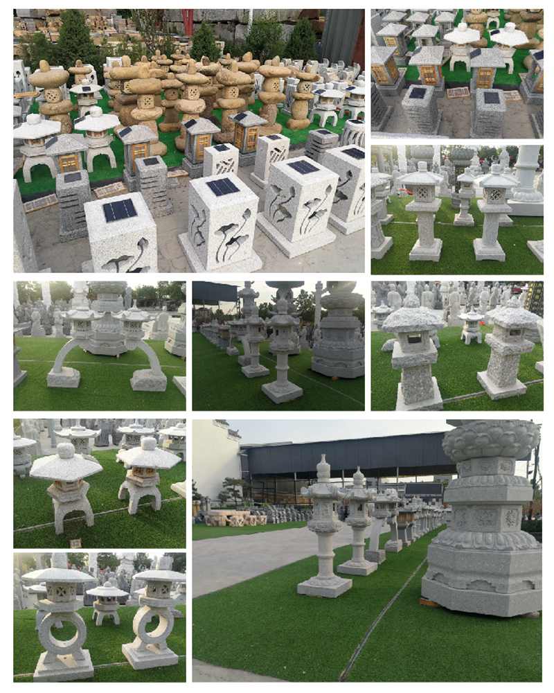 Granite Tower Lantern for Garden Manufacturer