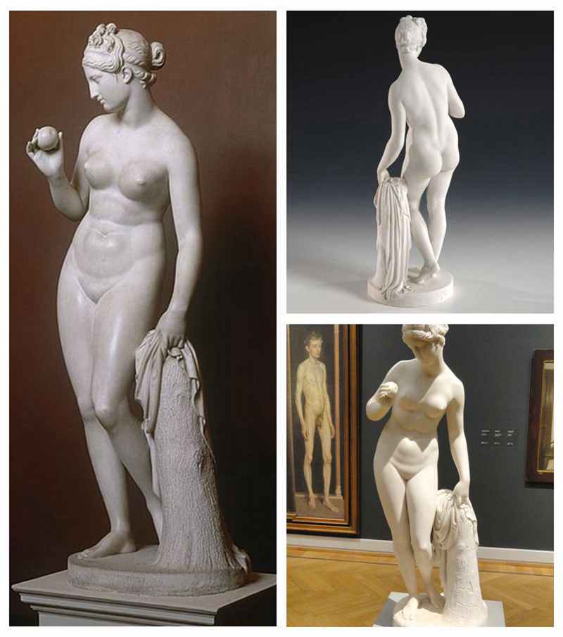 Marble Statue of Venus with an Apple by Bertel Thorvaldsen