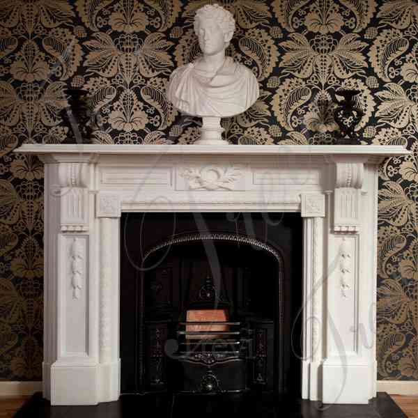 corner white fireplace mantels and surrounds for sale near me