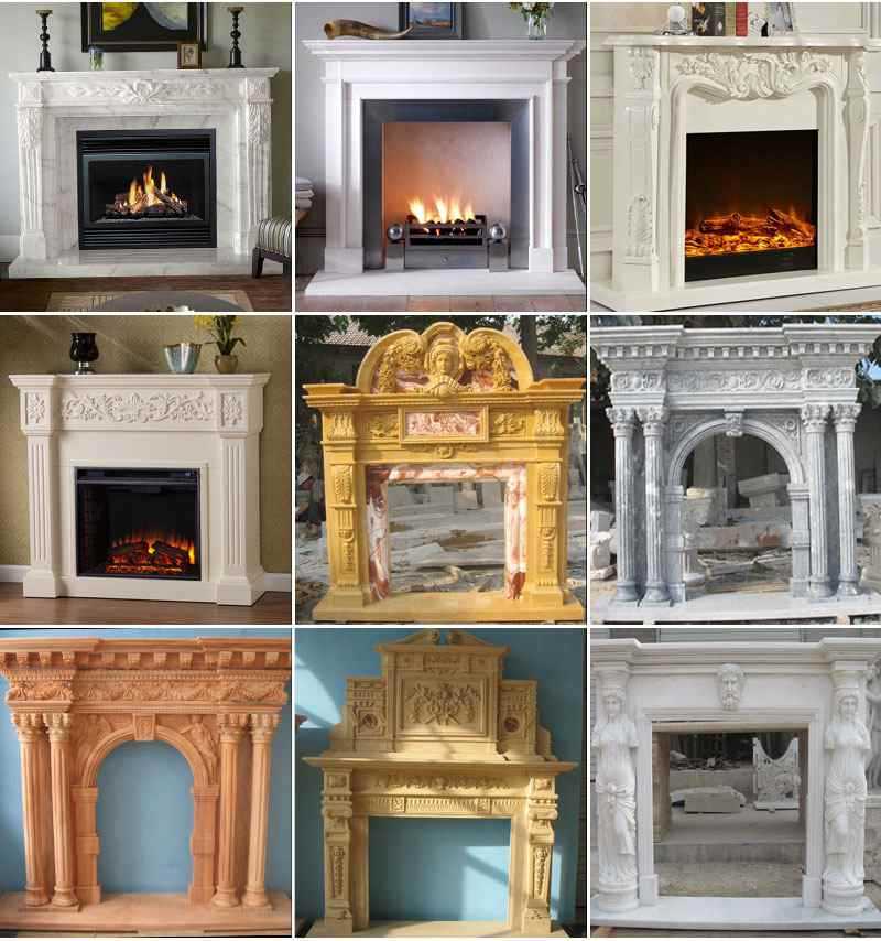 marble fireplace mantels for sale