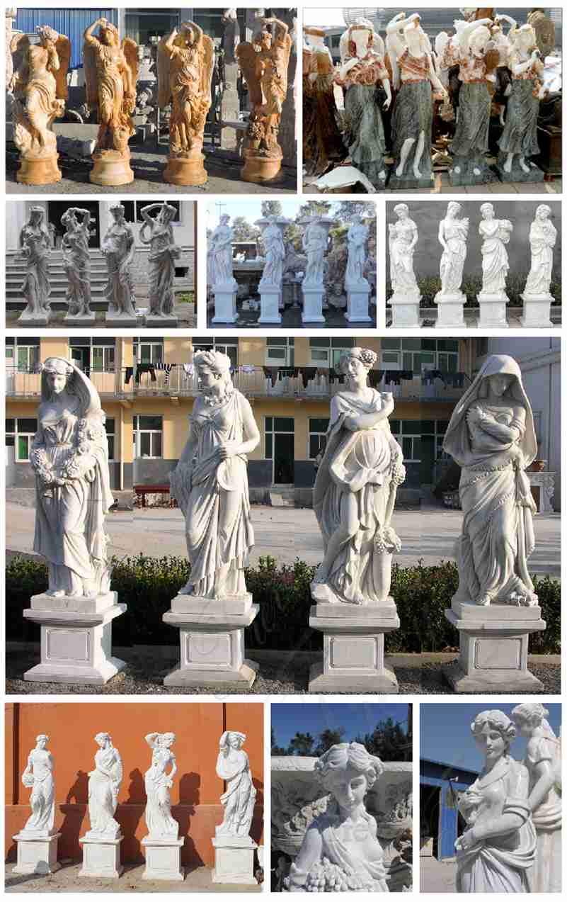 Goddesses of The Four Seasons Statue Collection