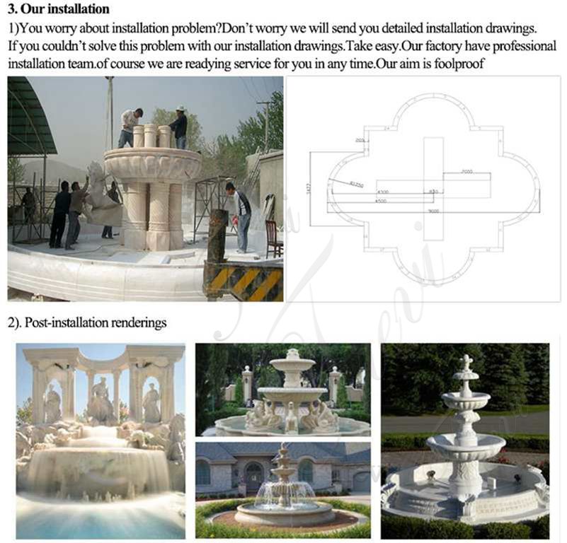 Granite Tiered Fountain Supplier