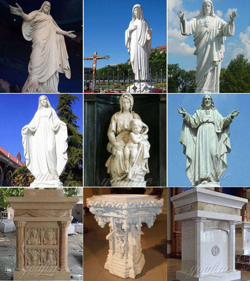 life size jesus marble statue