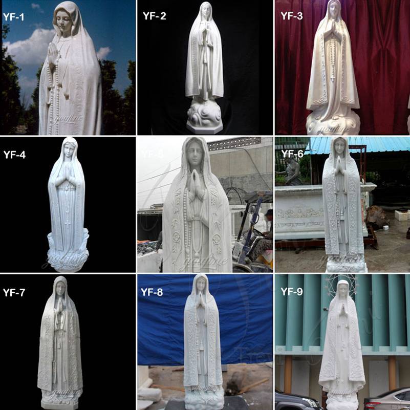 virgin mary statue outdoor