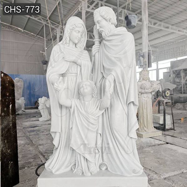 Church Life Size Holy Family Marble Statue Manufacturers