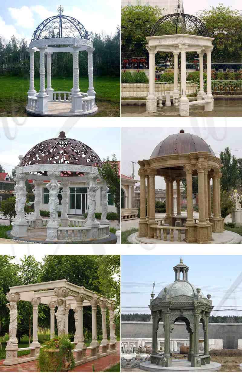 Customized Garden Decoration White Marble