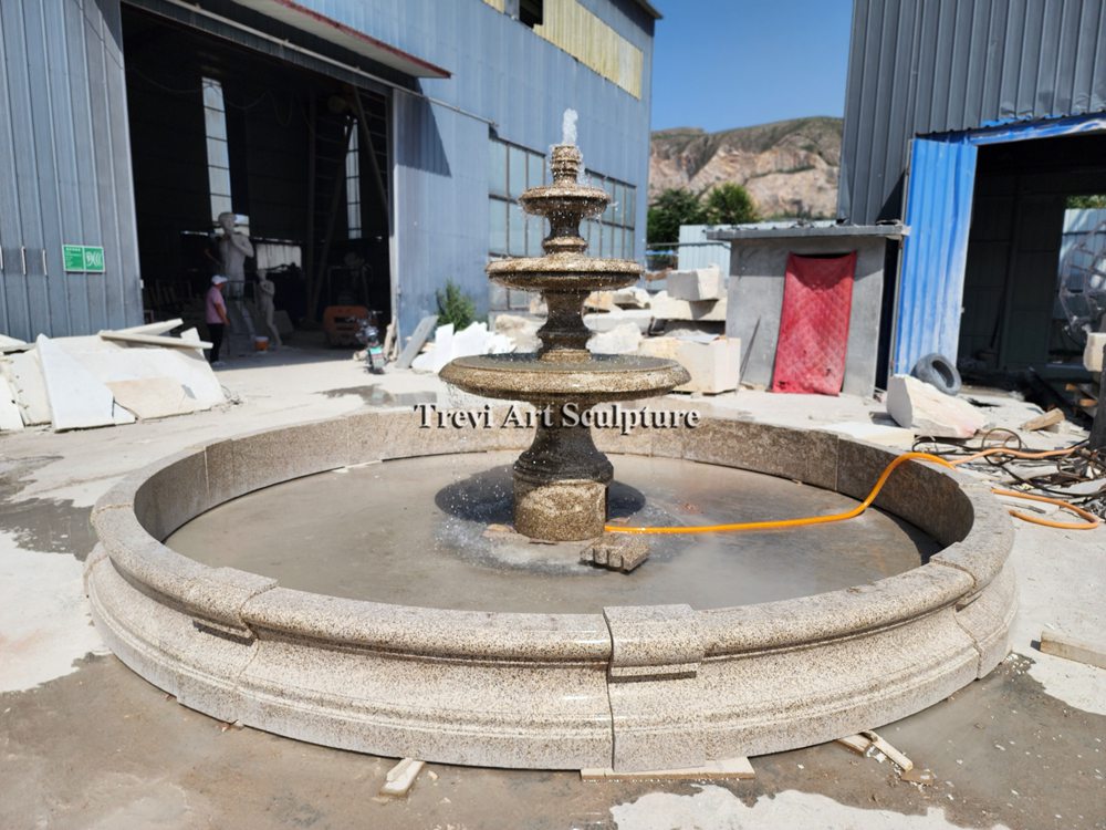 large granite fountain for sale