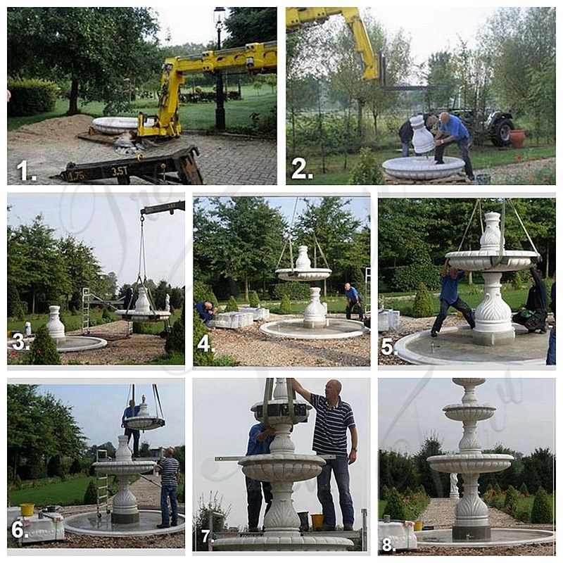 Large Outdoor Natural Yellow Travertine Stone