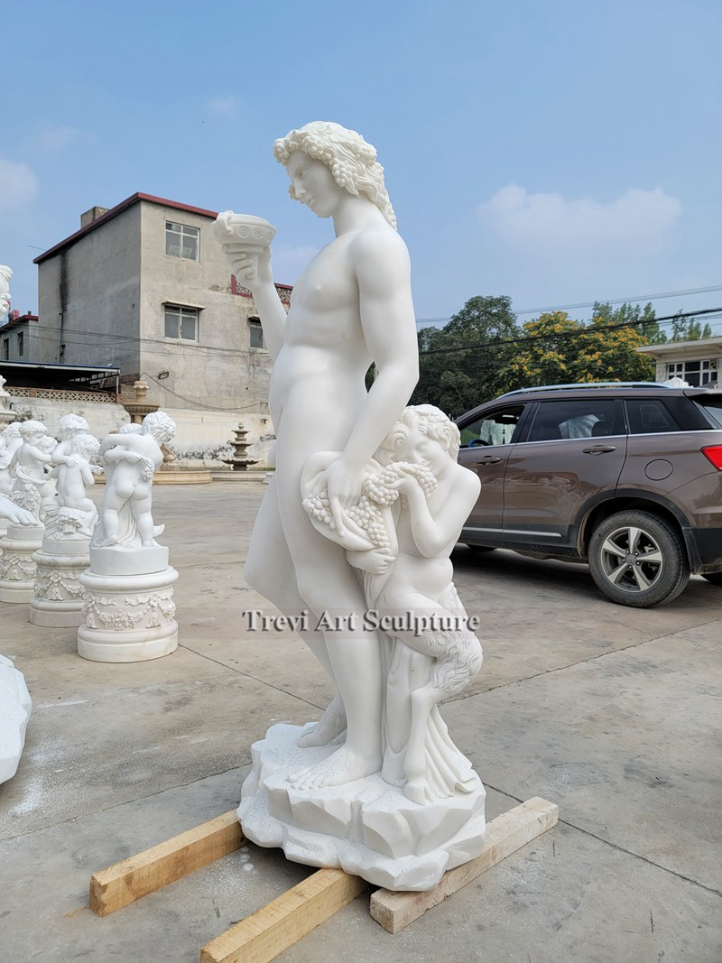 marble bacchus statue michelangelo