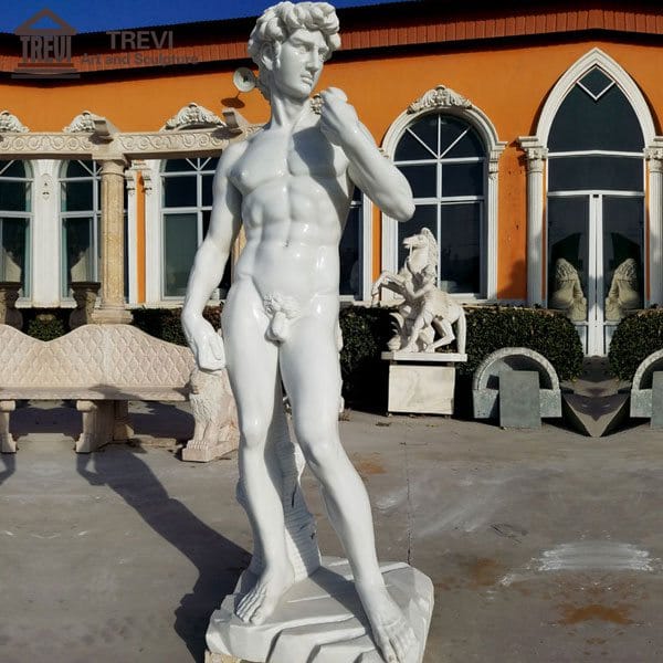 Garden Naked Statue Famous Modern Art David Marble Statue Designer MOKK-69