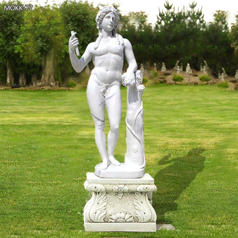 Marble Famous Garden Sculptures God of Wine Dionysus
