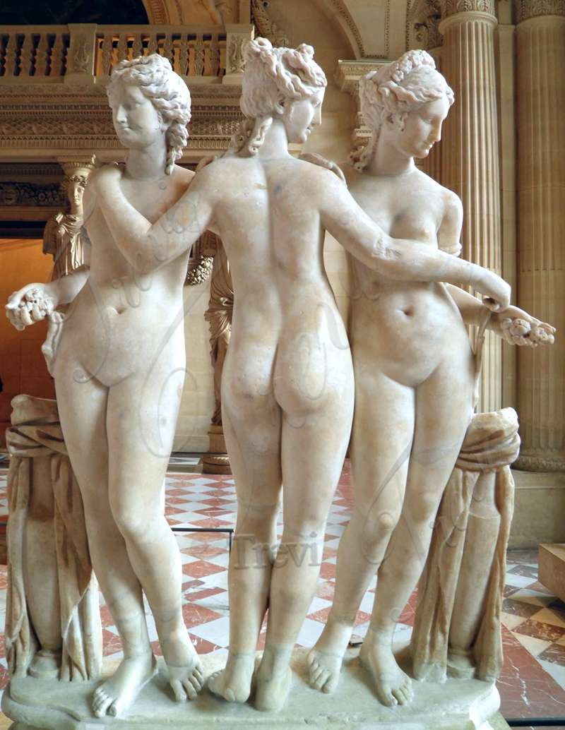three graces sculpture-Trevi Art Sculpture