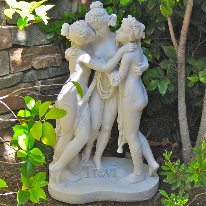 three graces statue for sale-Trevi Art Sculpture