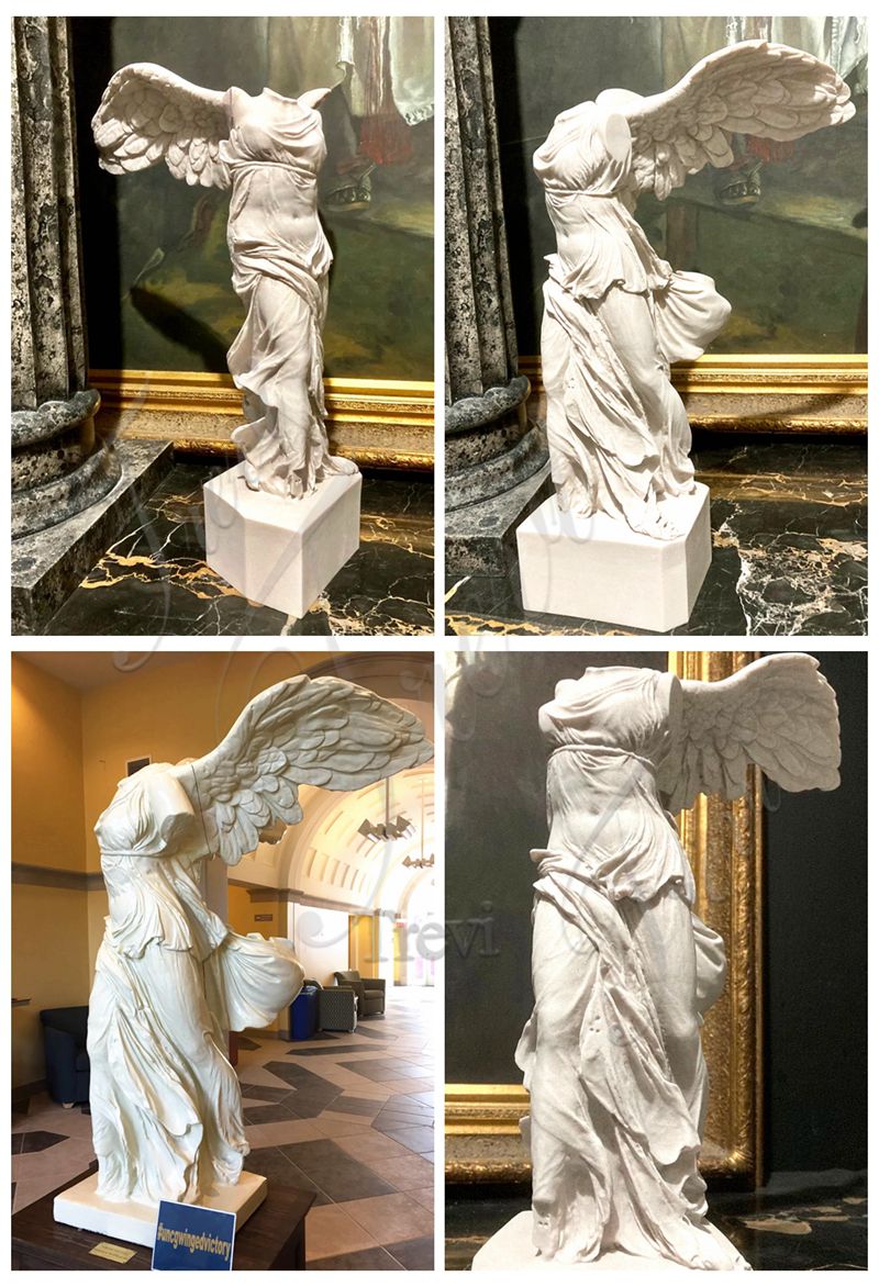 winged victory of samothrace-Trevi Sculpture