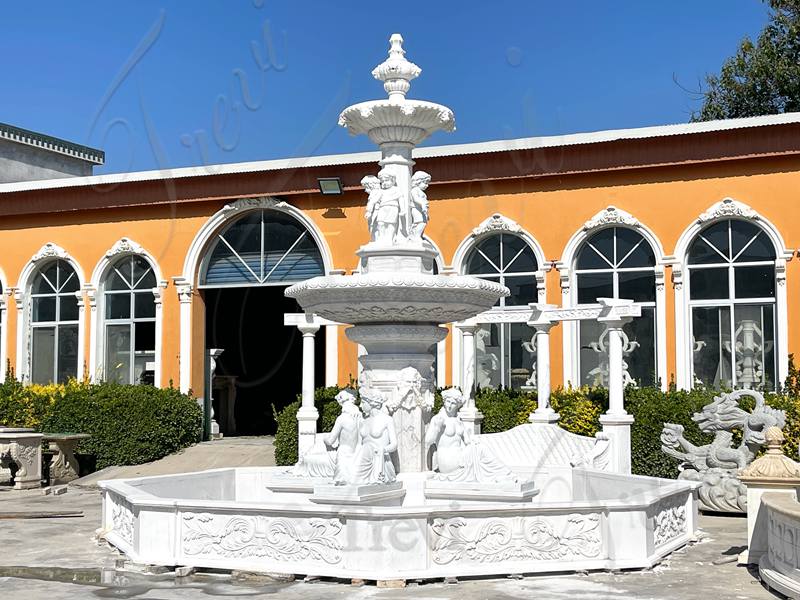 figure water fountain-trevi sculpture