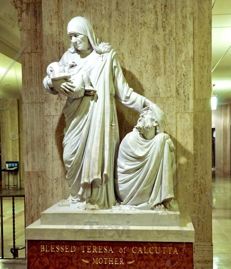 mother teresa sculpture-Trevi Sculpture