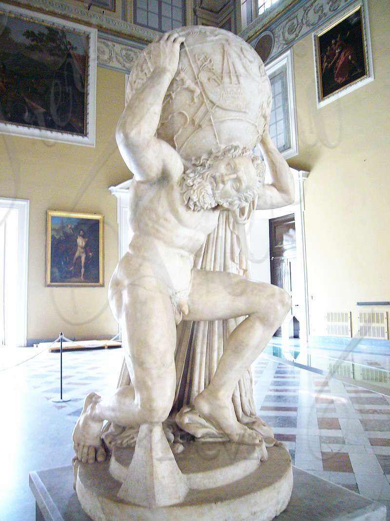 farnese atlas statue-Trevi Sculpture