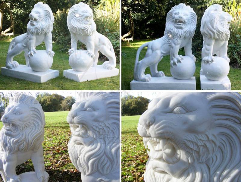 Meaning of Marble Lion Statue Trevi Marble Sculpture