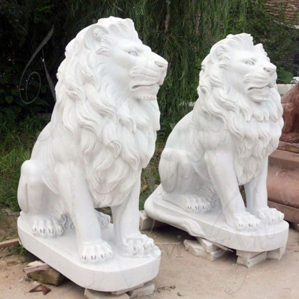 Meaning of Marble Lion Statue
