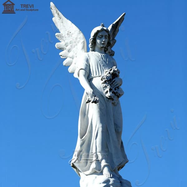 Avenger Angel Marble Statue for Square Ornaments BOKK-265 - 副本