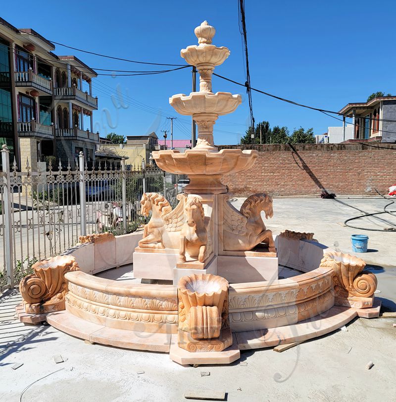 Marble water fountain-Trevi Sculpture