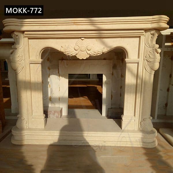 Home Decoration French Marble Fireplace surround for Sale (2)