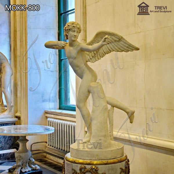 Life Size Marble Garden Statue Angel Cupid for Sale MOKK-800