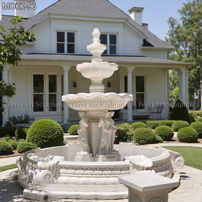 3 tier water fountain for outdoor driveway