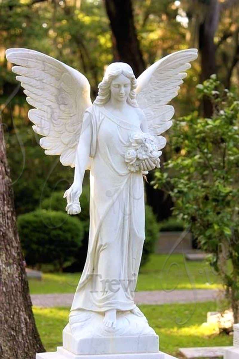 big angel statue-Trevi Sculpture