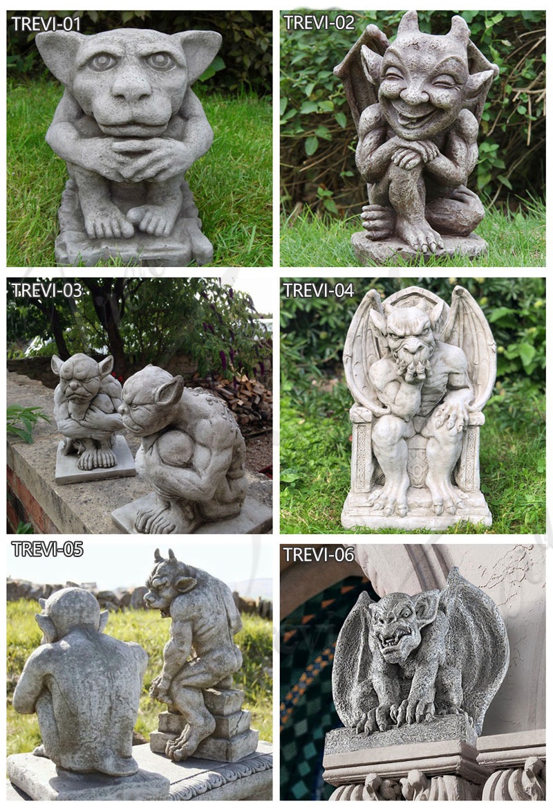 OwMell Gargoyle Statue Garden Guardian Sculpture Figurine