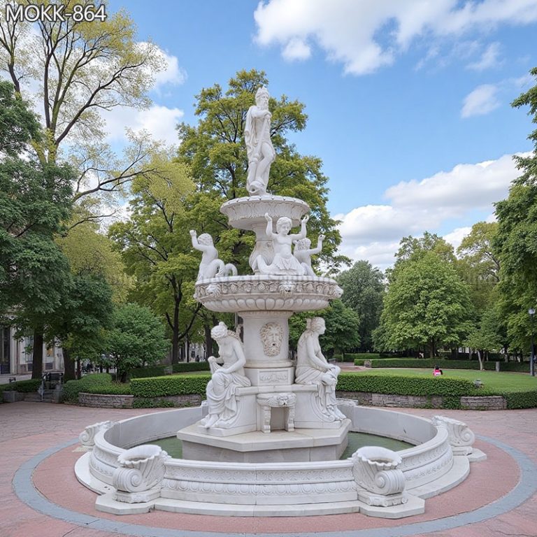 large poseidon fountain