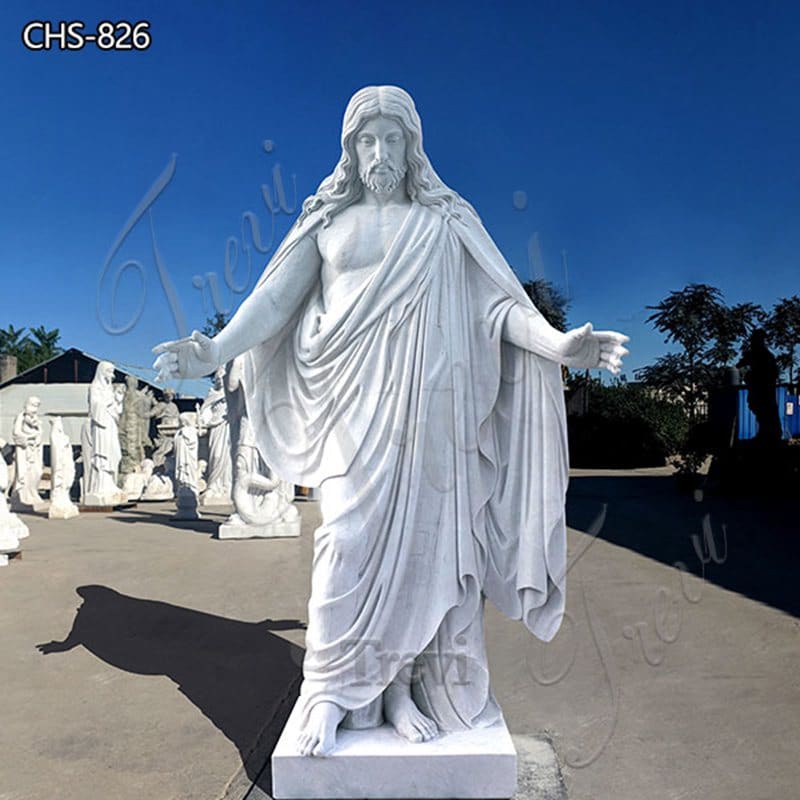 Life Size Marble Jesus Statue Church Decoration for Sale CHS-826 (2)