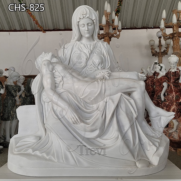 Life Size Marble Pieta Statue Church Decoration for Sale CHS-825 (1)