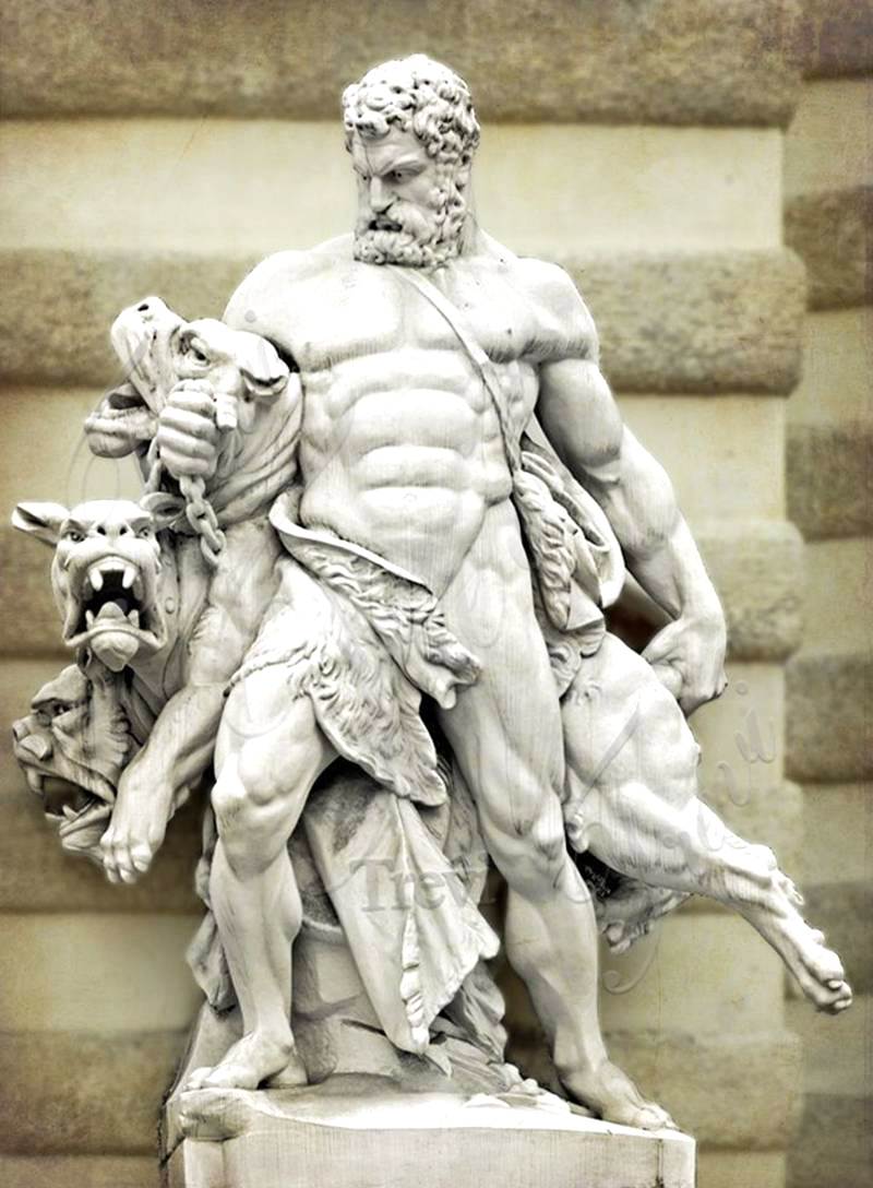 Marble hercules statue-Trevi Art Sculpture