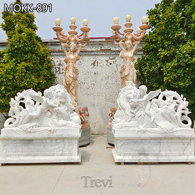 marble lion statues for sale