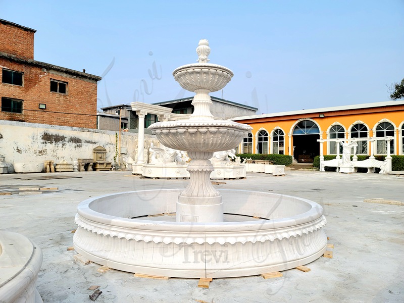 Marble Water Fountain Details