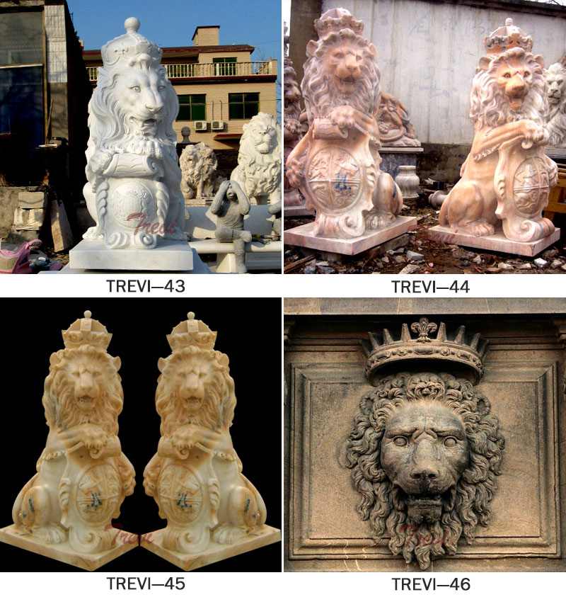 chinese lion statues