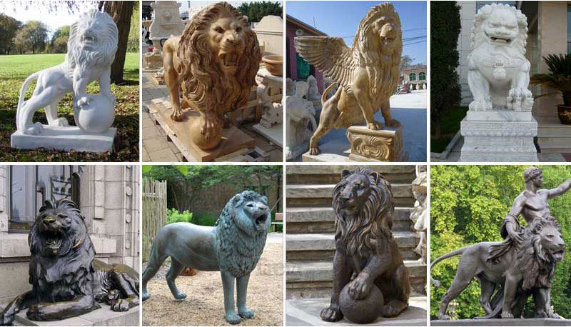 chinese lion statues