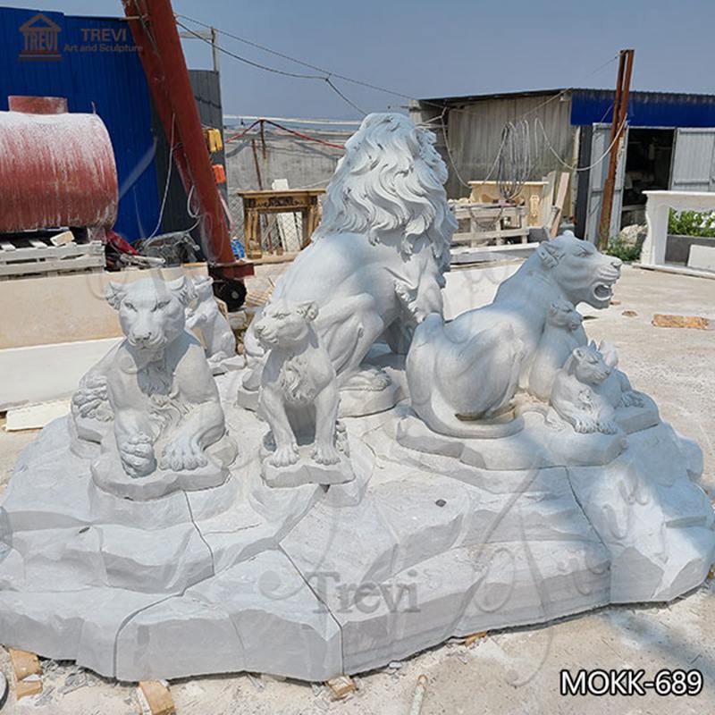 lion statues for garden