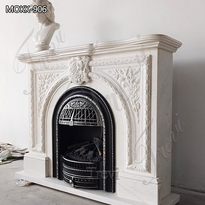 marble fireplace