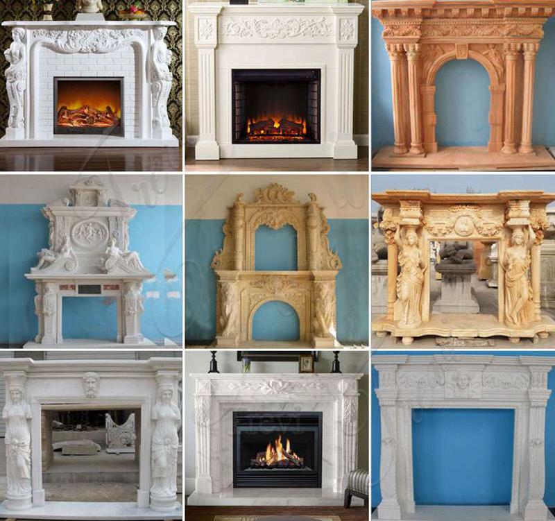  more marble fireplaces