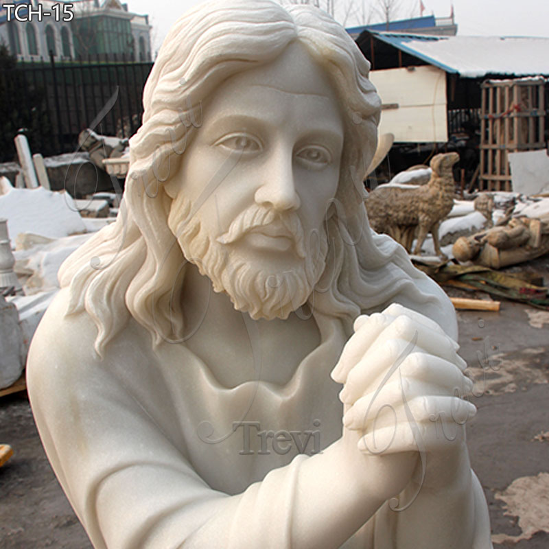 Jesus Kneeling in Prayer statue1
