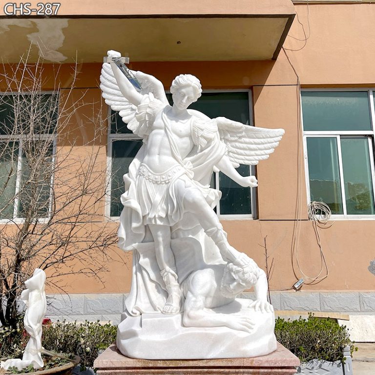 Marble-St-Michael-Statue