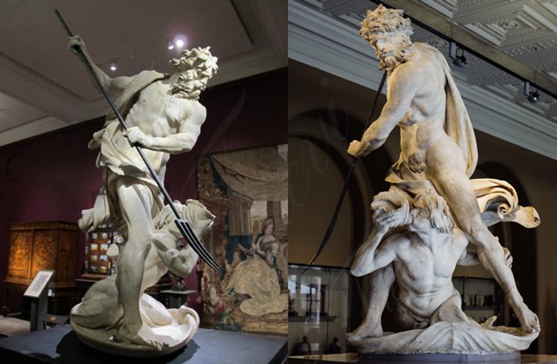 Many Styles of Poseidon Sculptures