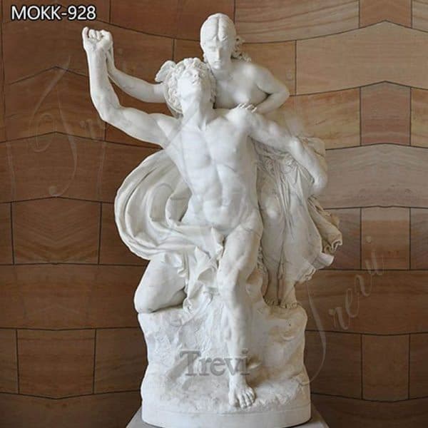 Marble Life-size Statues for Sale Merkur And Psyche Reinhold Begas Art MOKK-928